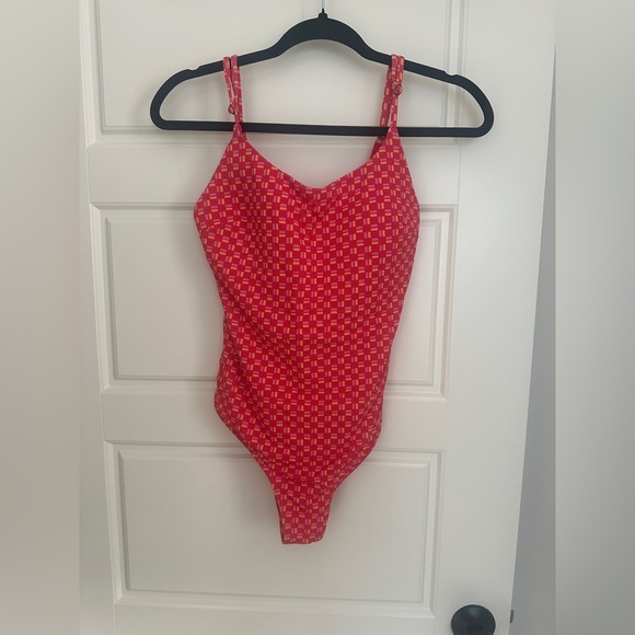 Rip Curl Red One Piece Swimsuit - Picture 1 of 4